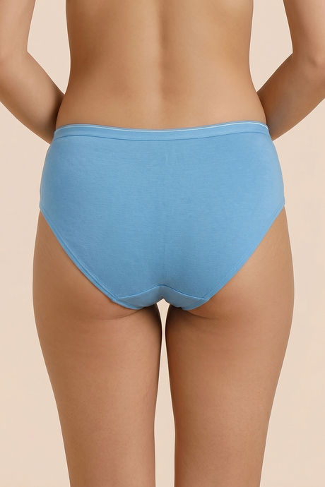 Zivame Anti-Microbial Low Rise Full Coverage Hipster Panty (Pack of 3) - Multicolor — image 12